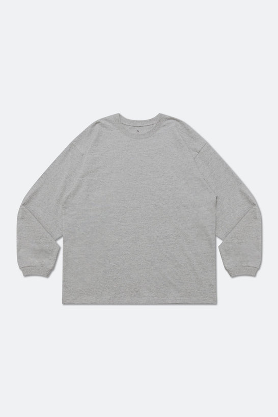 GROCERY FW23 LT-006 INVOICE LONG TOP/ GREY - GROGROCERY