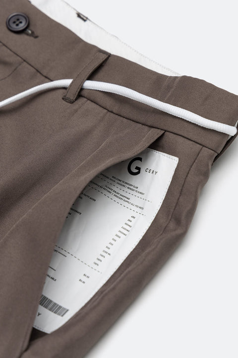 GROCERY FW23 PT-007 COMFY EVERYDAY PANTS/ TAUPE - GROGROCERY