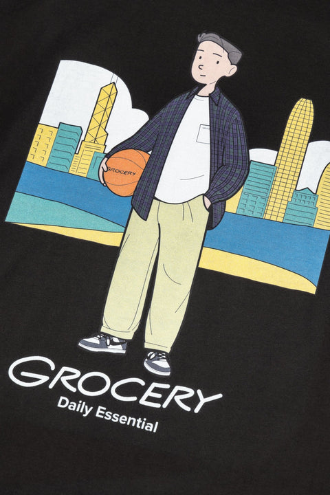 GROCERY HK CITY BOY BLACK BY AARON CHANG - GROGROCERY