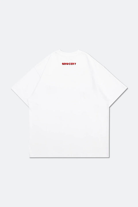 GROCERY LEON THE SHOPPER TEE/ WHITE - GROGROCERY