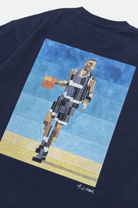 GROCERY PENNY TEE BY ADAM LISTER/ NAVY - GROGROCERY