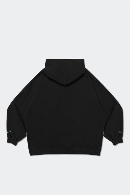 GROCERY PIXEL BARKING DOG HOODIE BY ADAM LISTER/ BLACK - GROGROCERY