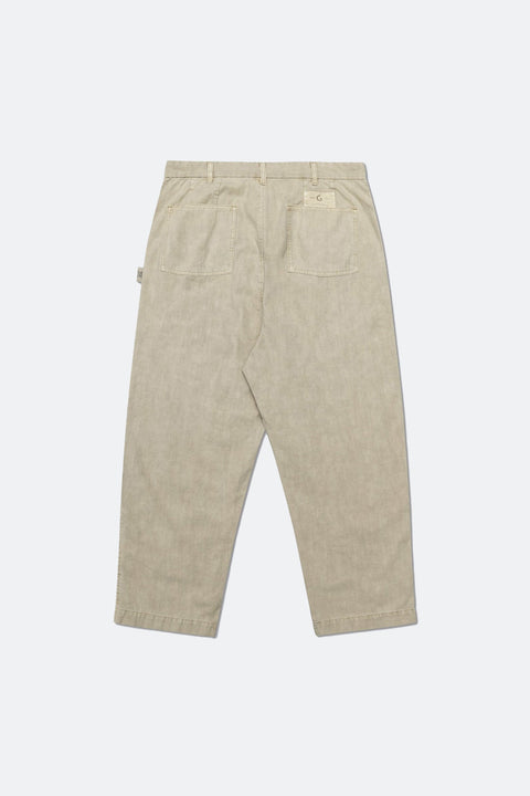 GROCERY PT-003 WASHED WIDE CHINO/ BEIGE - GROGROCERY