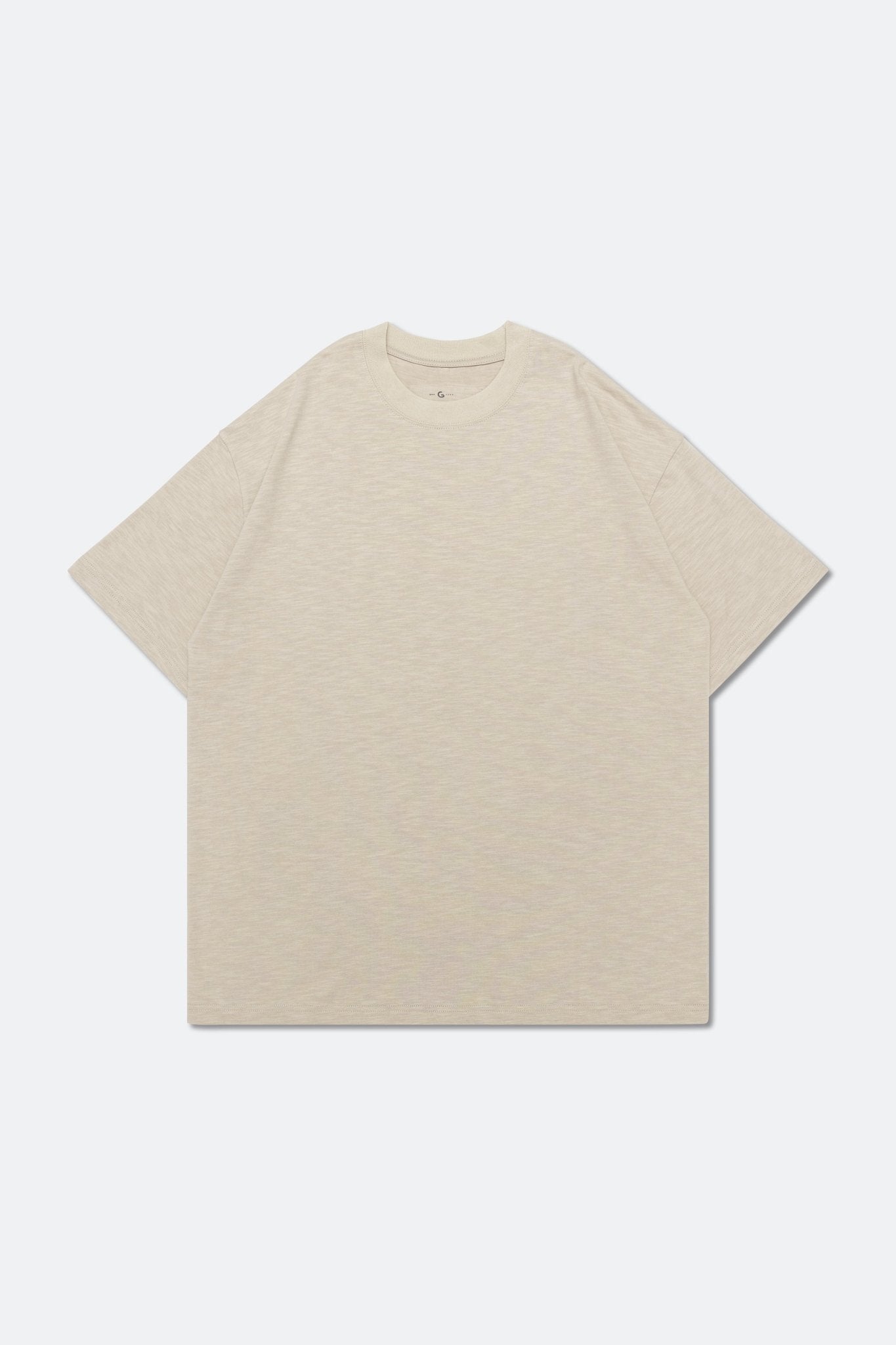 GROCERY SS23 TEE-001 INVOICE/ BEIGE - GROGROCERY