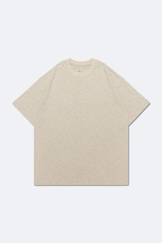 GROCERY SS23 TEE-001 INVOICE/ BEIGE - GROGROCERY