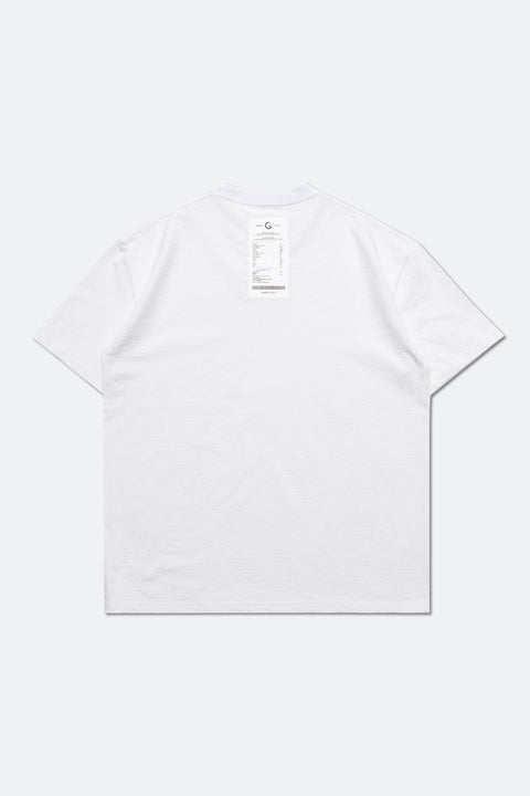 GROCERY SS23 TEE-001 INVOICE/ WHITE - GROGROCERY