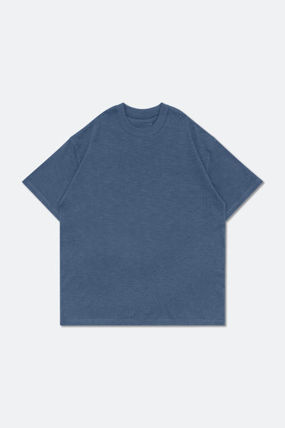 GROCERY SS24 TEE-001 INVOICE/ DUSTY BLUE - GROGROCERY