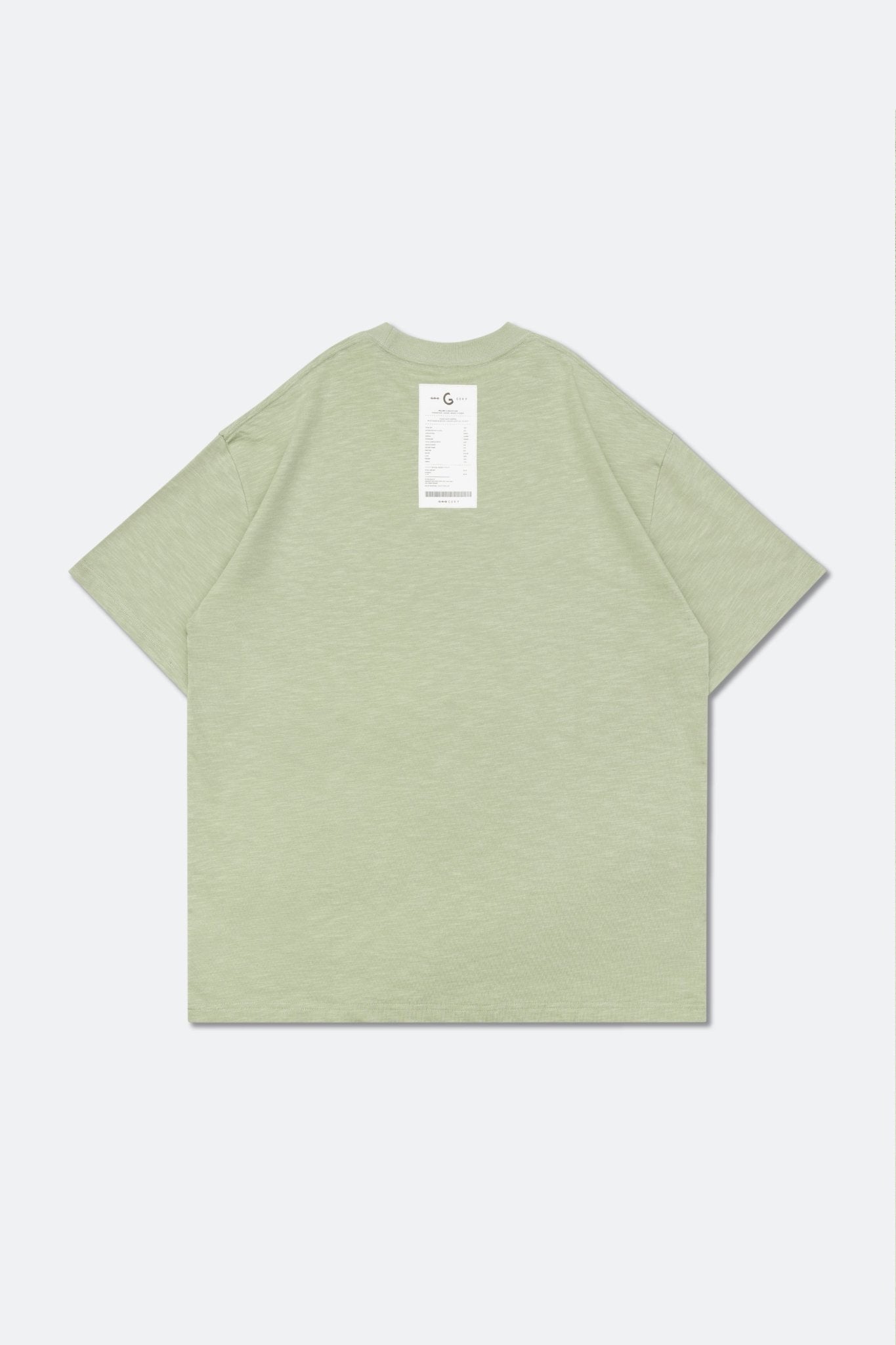 GROCERY SS24 TEE-001 INVOICE/ DUSTY GREEN - GROGROCERY