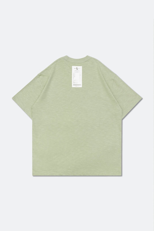 GROCERY SS24 TEE-001 INVOICE/ DUSTY GREEN - GROGROCERY