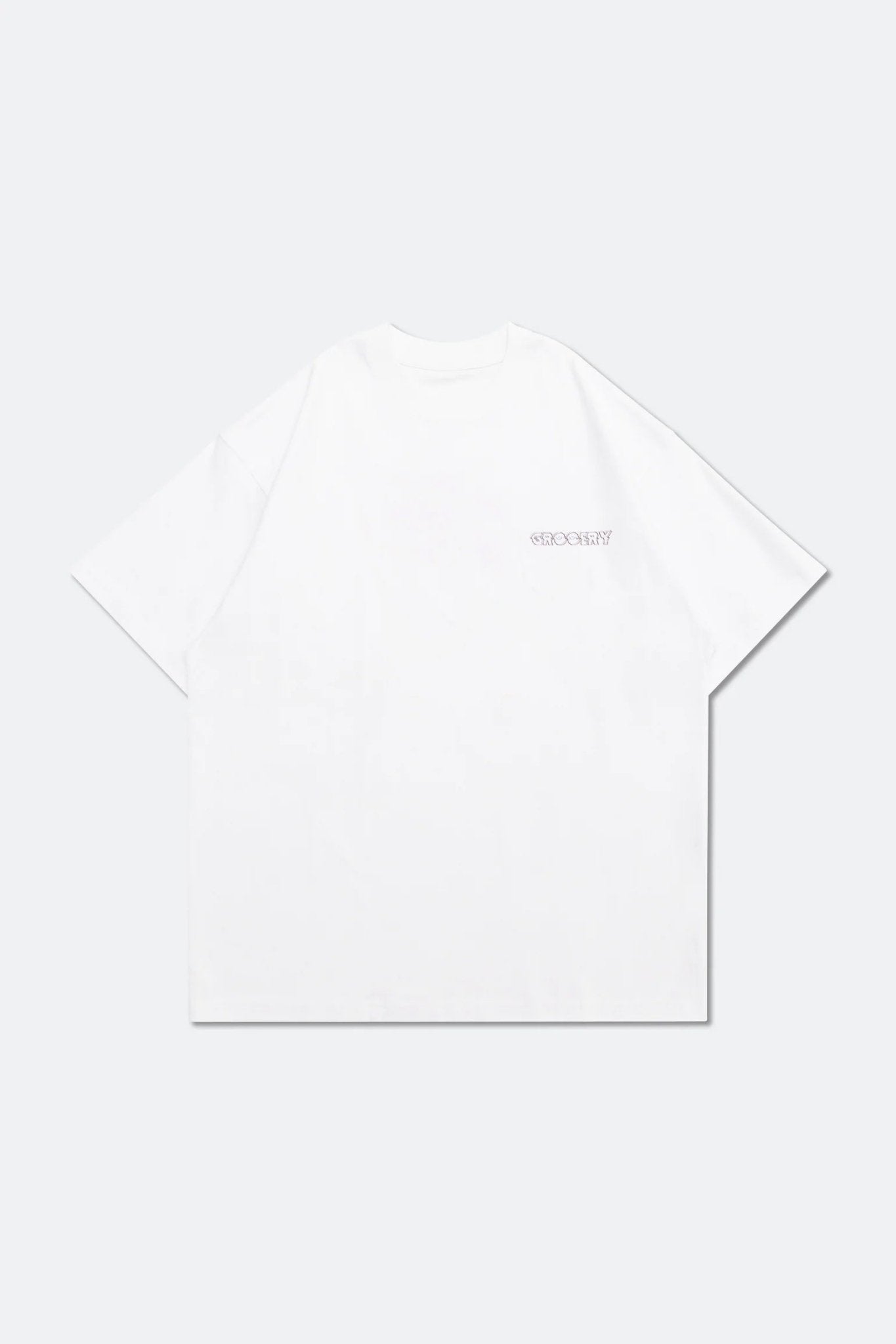 GROCERY TEE-043 FLY HIGH WHITE TEE by 2timesperday - GROGROCERY