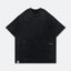 GROCERY TEE-058 SNOW WASHED SMALL LOGO TEE/ BLACK - GROGROCERY
