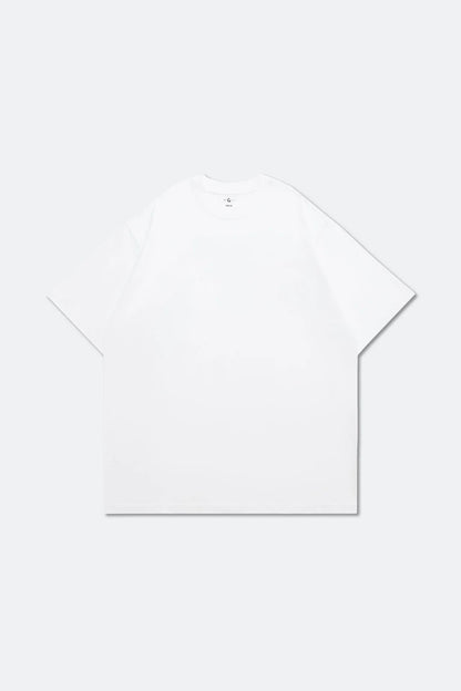 GROCERY TEE-064 BIG LOGO RETRO TEE/ WHITE - GROGROCERY