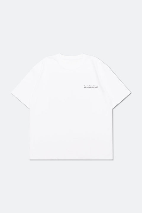 GROCERY TEE KB 3.0 FADE AWAY/ WHITE BY ADAM LISTER - GROGROCERY