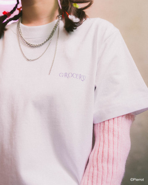 GROCERY X CREAMY MAMI VINTAGE GRAPHIC TEE/ WHITE - GROGROCERY