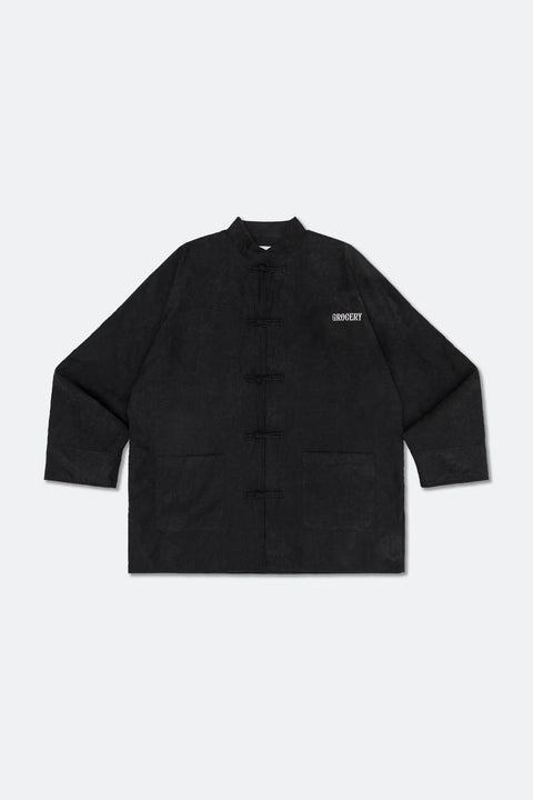 GROCERY X YEEKIITATTOO YEAR OF DRAGON REVERSIBLE CHINESE SUIT/ BLACK 2.0 (Chest logo placement different than original full price version) - GROGROCERY