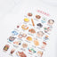 Grodesign - Hong Kong Food Delights White Tee by Don Mak - GROGROCERY
