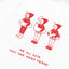 Grodesign - We All Have That One Weird Friend White Tee by The Weird Things - GROGROCERY