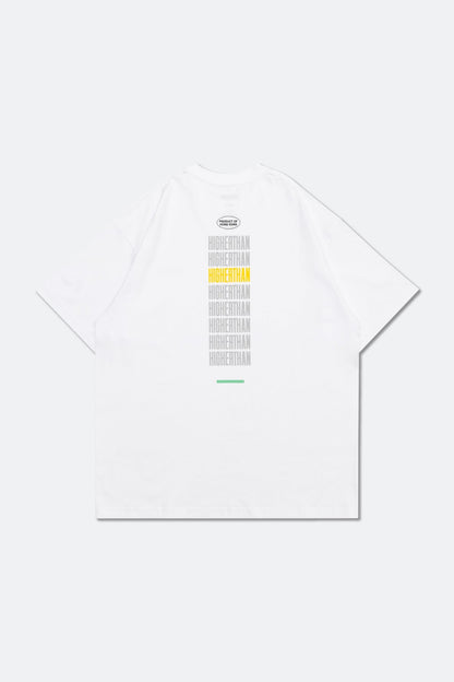 HIGHERTHAN TEE/ WHITE - GROGROCERY