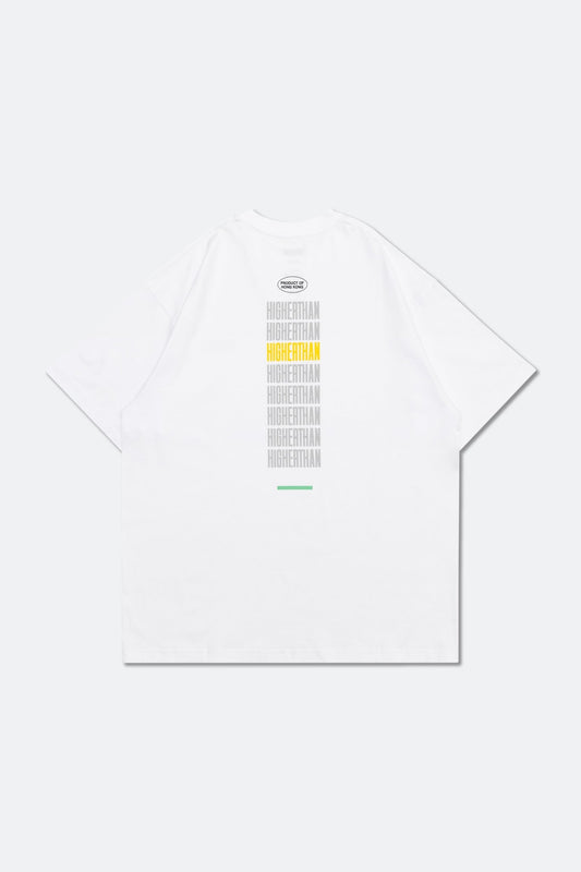 HIGHERTHAN TEE/ WHITE - GROGROCERY