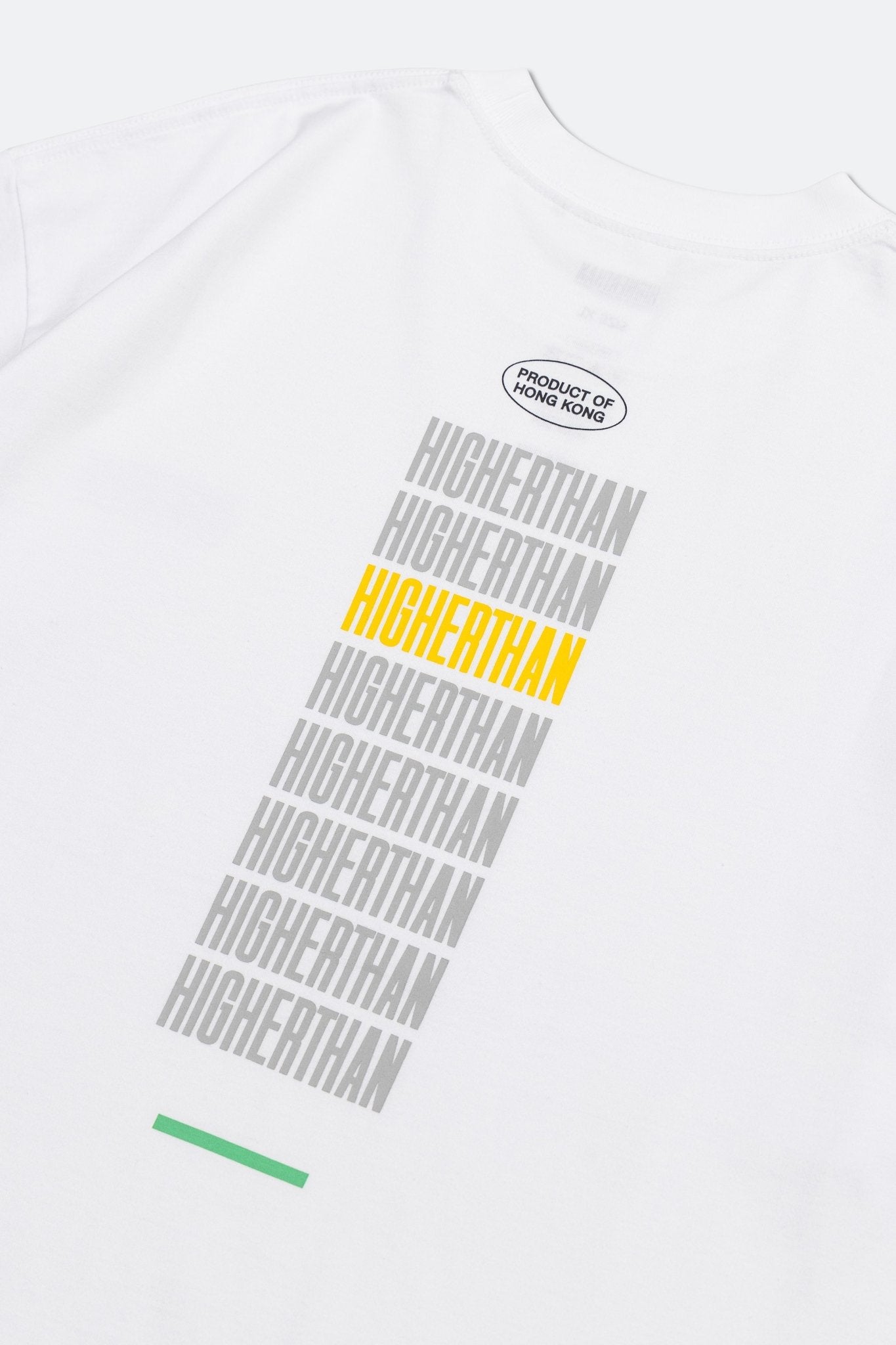 HIGHERTHAN TEE/ WHITE - GROGROCERY