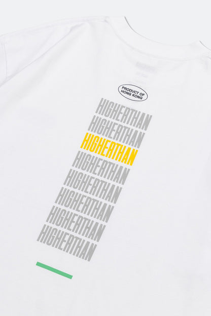 HIGHERTHAN TEE/ WHITE - GROGROCERY