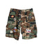 Hollywood Trading Company Remade Patchwork Camo Cargo Shorts - GROGROCERY
