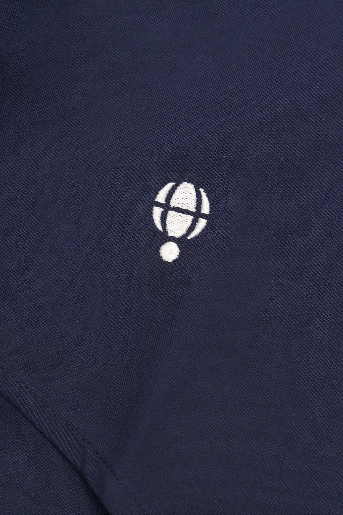 HOOGAH Balloon oversized shirt/ Navy - GROGROCERY