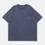 HOOGAH Embroidery washed pocket tee/ Blue - GROGROCERY