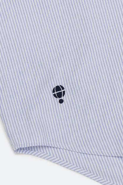 HOOGAH FW23 Balloon oversized shirt/ Stripe - GROGROCERY