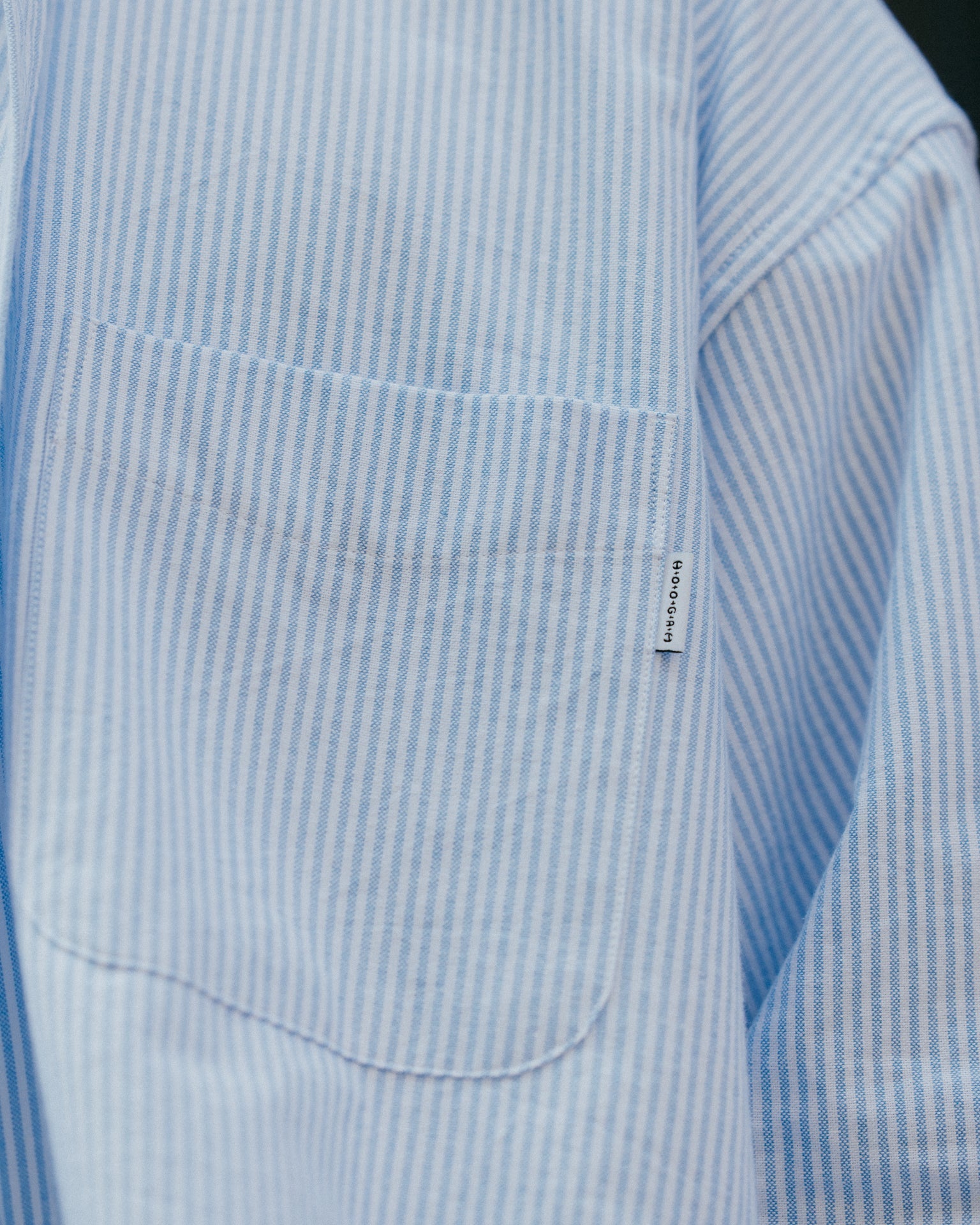 HOOGAH FW23 Balloon oversized shirt/ Stripe - GROGROCERY