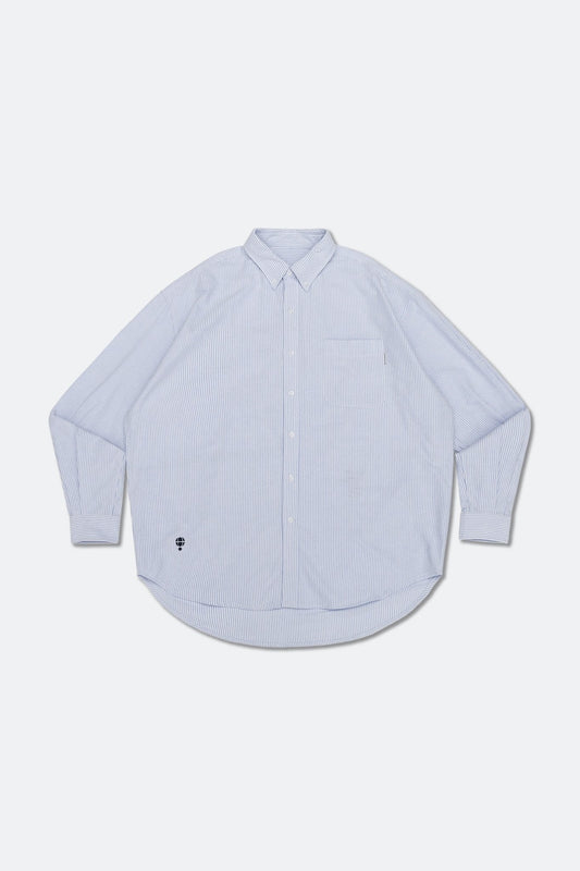 HOOGAH FW23 Balloon oversized shirt/ Stripe - GROGROCERY