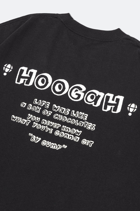HOOGAH Gump tee/ Black - GROGROCERY