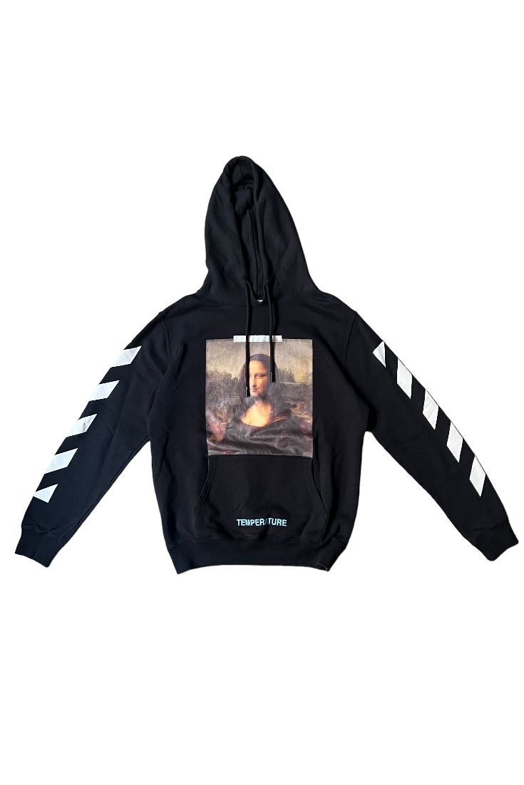 Mona lisa off outlet white hoodie