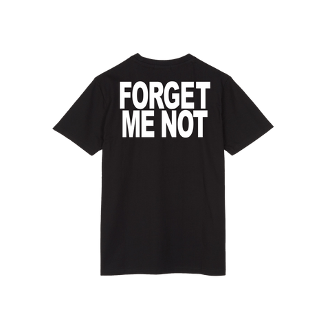 RAWEMOTIONS Forget Me Not Tee - Black - GROGROCERY