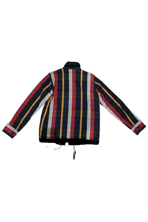 Sacai Stripe Patch Jacket - GROGROCERY