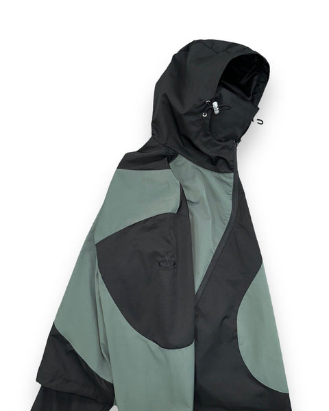 Seek & Destroy Asymmetric-Zip Hooded Jacket - GROGROCERY