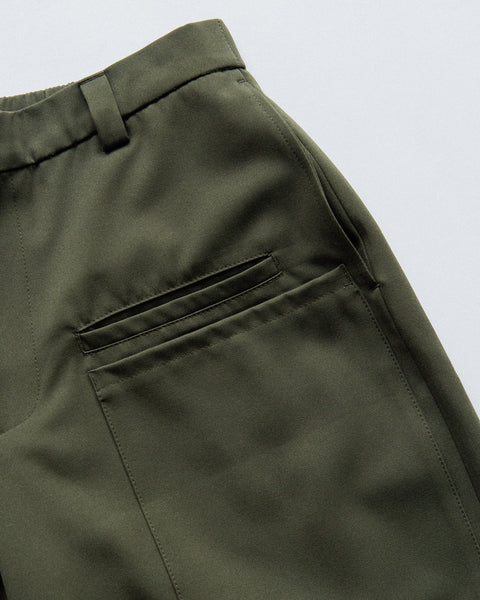 service engineered wear WS/30 Wide Cut Cargo Shorts/ Army Green - GROGROCERY