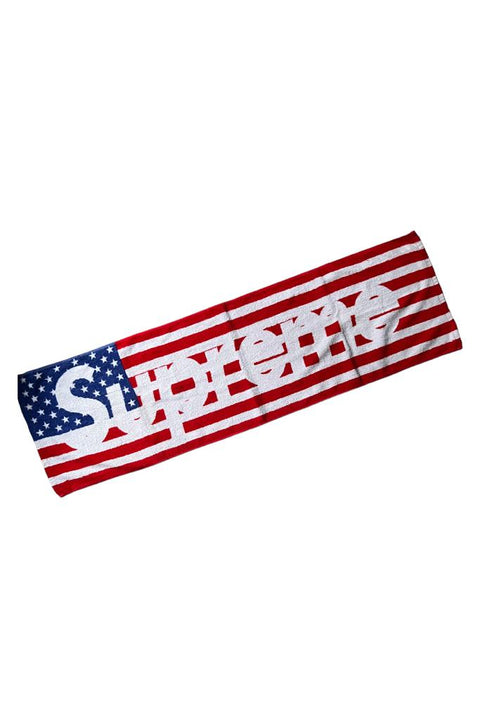 Supreme SS12 Flag Towel - GROGROCERY