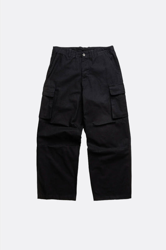 THEGREATMISTAKE MISTAKE. CARGO PANTS/ BLACK - GROGROCERY