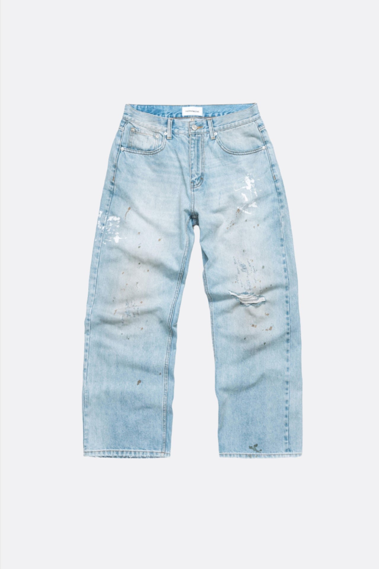 THEGREATMISTAKE. RELAXED VINTAGE DENIM/ BLUE - GROGROCERY