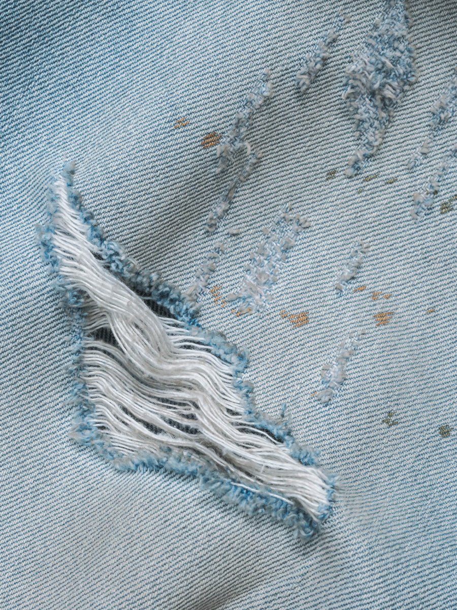 THEGREATMISTAKE. RELAXED VINTAGE DENIM/ BLUE - GROGROCERY