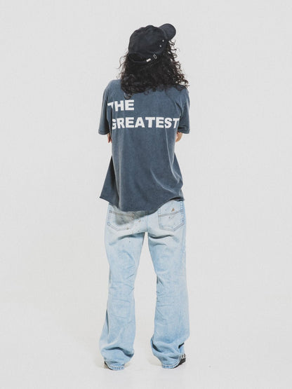 THEGREATMISTAKE. RELAXED VINTAGE DENIM/ BLUE - GROGROCERY