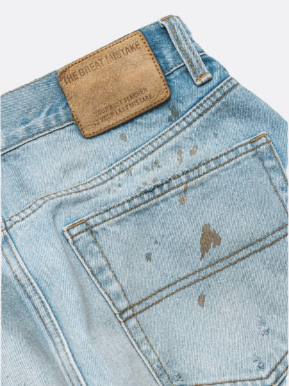 THEGREATMISTAKE. RELAXED VINTAGE DENIM/ BLUE - GROGROCERY