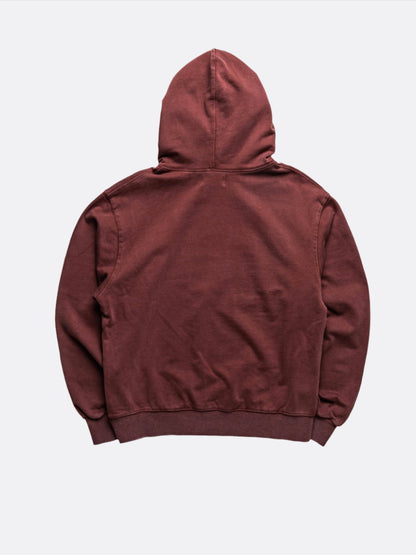THEGREATMISTAKE. WASHING HOODIE/ BURGUNDY - GROGROCERY