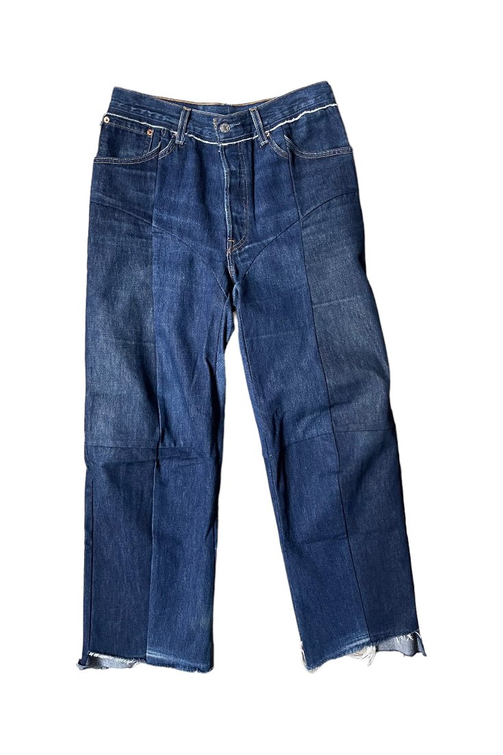 Levi's patchwork jeans best sale