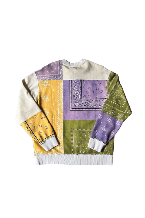 XVESSEL PATCHWORK SWEATER - GROGROCERY
